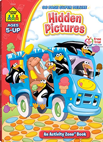 Hidden Pictures Workbook, Ages 5-Up, playful learning, sharp-eyed focus and observation, visual discernment, imagination