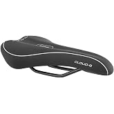 Cloud-9 Sport All-Around Saddle | Cloud-9 Men's Comfort Sport Bike Saddle with Relief Channel &amp; Steel Rails
