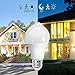 BRTLX PIR Motion Sensor LED Bulb A19 13W E26 3000K Warm White Auto On/Off Night Lights Smart Motion Activated Security Light Bulb for Stairs Basement Garage Yard Corridor Pack of 2