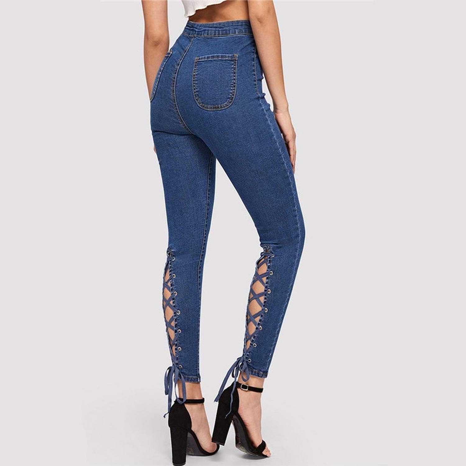 blue jean trousers for ladies