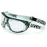 Uvex S1650DF Carbon Vision Safety Eyewear, Black/Grey