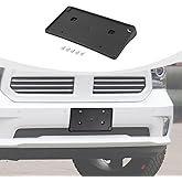 RAZPOY for RAM License Plate Frames, Front Bumper License Plate Holder Mount Bracket Compatible with 2013-2018 Dodge RAM Exterior Accessories, Black