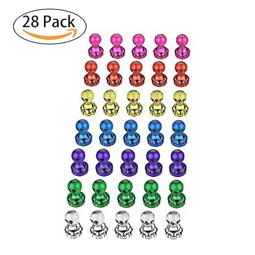 HMILYDYK 28 unidades de imanes fuertes para nevera, calendarios ...