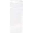 Secure Seal 4x12 Inch Reclosable Clear Zipper 2 Mil Plastic Storage Bags Top Zip Seal (Pack of 100)