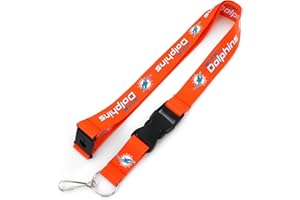 Aminco International NFL Miami Dolphins Team Lanyard