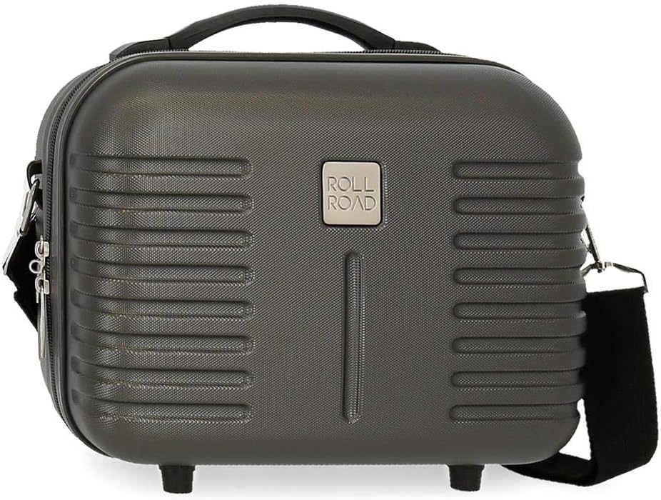 Beauty Case ENSO Arcoiris Positive Vives – ABS 29x21x15 Cm Bianco – Con Scomparti E Tasca Porta Carrello
