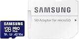 Samsung PRO Plus MicroSD Card 128GB U3 4K UHD 180MB/s Read + USB Reader view 6