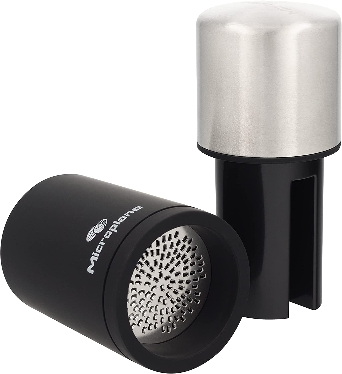 Microplane Spice Mill for Nutmeg Cinnamon Tonka Beans Microplane Spice Mill for Nutmeg Cinnamon Tonka Beans