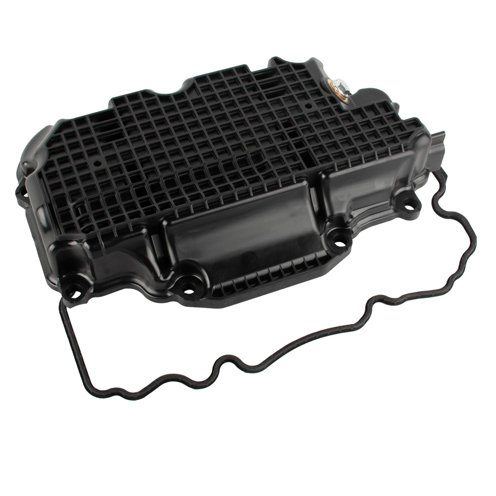 Photo 1 of 11110-5CB2B Lower Engine Oil Pan Replacement for Infiniti Q50 2016-2021, Q60 2017-2021 (Only AWD 3.0L)