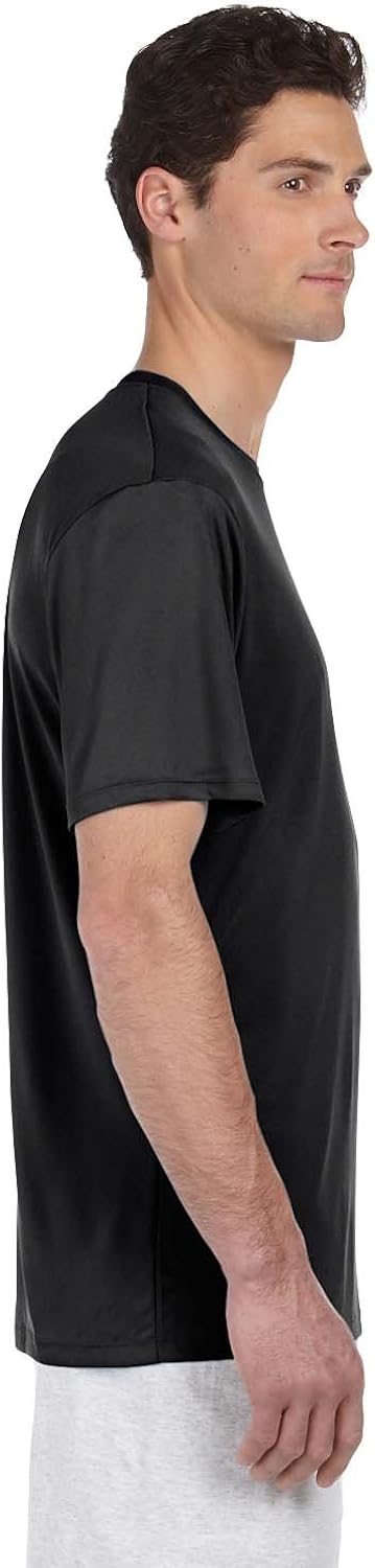 Hanes Sport Men's Heathered Performance T-Shirt at  Men’s Clothing store