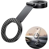 SYNCWIRE for MagSafe Car Mount 【360° Rotation】 Magnetic Phone Holder for Car, Adjustable Metal Arm, Car Magnet Phone Mount fo
