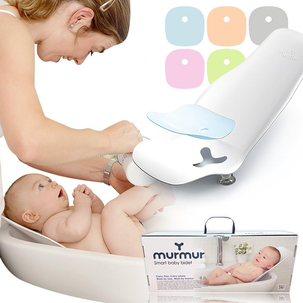 murmurbaby Bathtub, Bidet And Nursing And Weaning Seat, Newborn Baby To Toddler (Green)