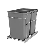 Rev-A-Shelf RV-18KD-17C S Double 35 Quart Sliding