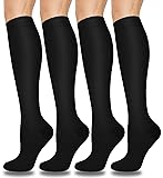 Aoliks Black Compression Socks for Women & Men