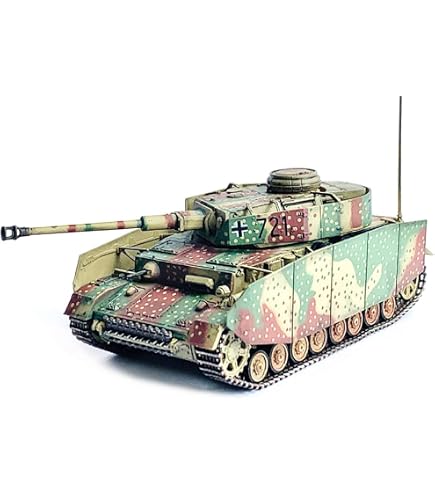 Panzerkampf 1/72 German Leopard 2A4 Main Battle Tank NATO Tricolor Alloy Model e