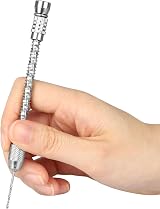 Linkstyle Mini Hand Drill Set 0.3-1.6 mm with 20 Twist Bits HSS Vise view 6