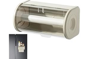 Ayammahic Kitchen Paper Holder | Tissue Paper Holder Towel Holders | Towel Rack with Lid, Napkin Wall Mounted, Roll Tissue