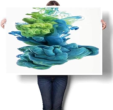 Amazon ウォールアートペイント カラーアルファベット フォント ベクター エプス イラストレーター 油絵 キャンバス地 風景画 油絵 自宅用 フレームなし 1個 24 X 16inch 60x40cm 1pc アートフレーム ポスター オンライン通販