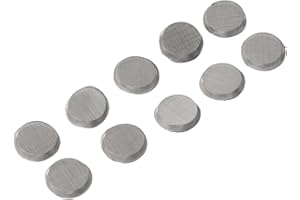ZYNCUE Fuel Inlet Screen Strainer Mesh for Carburetor Replaces 140-70-08 and 140-70-8, 10-Pack, Stainless Steel