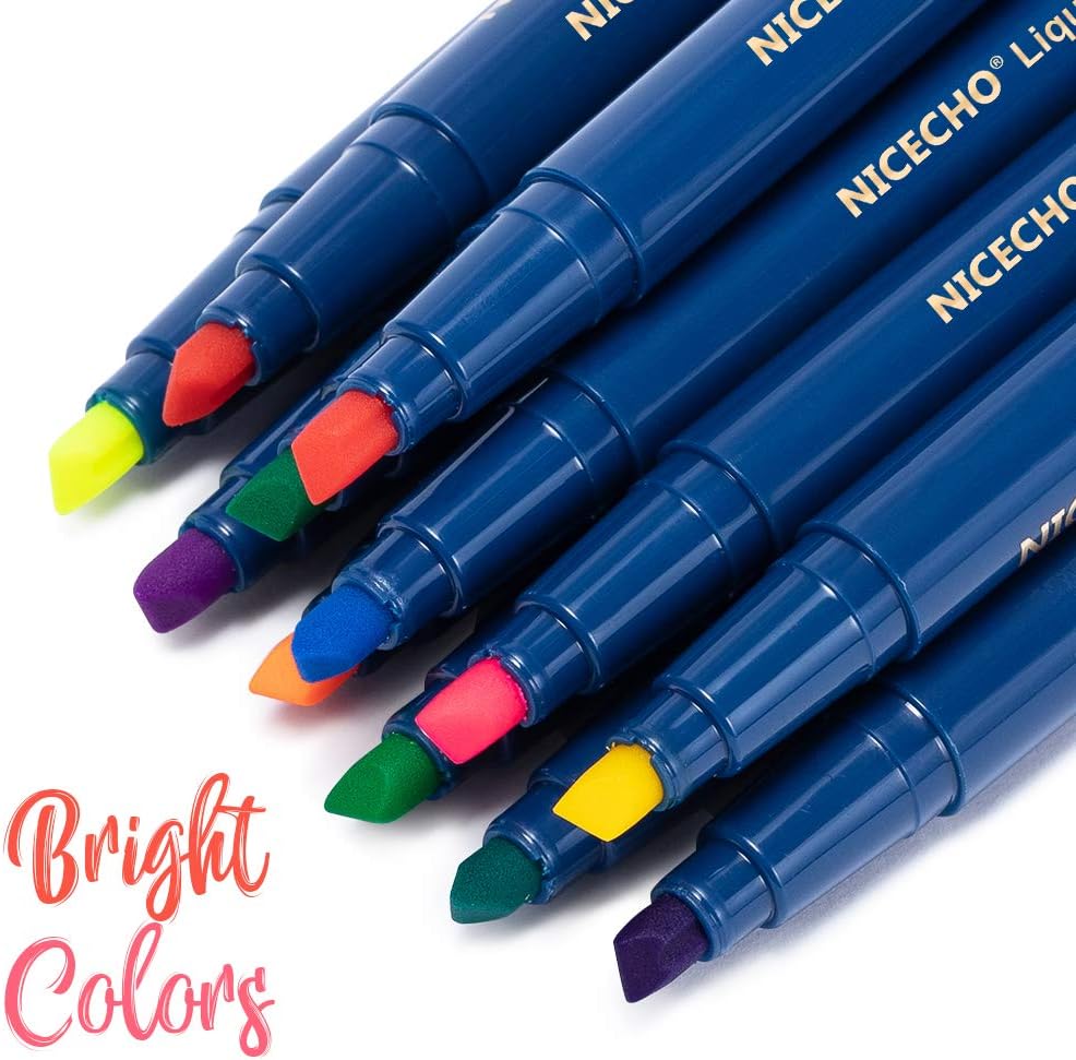 Highlighters, Pack of 24, Chisel Tip Highlighter Markers, Assorted Colors Bible Highlighter Pen for Home, School, Office (12 Pastel & 12 Fluorescent) : Office Products