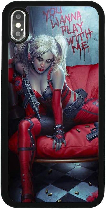 Harley Quinn Theme Case for iPhone Xs 