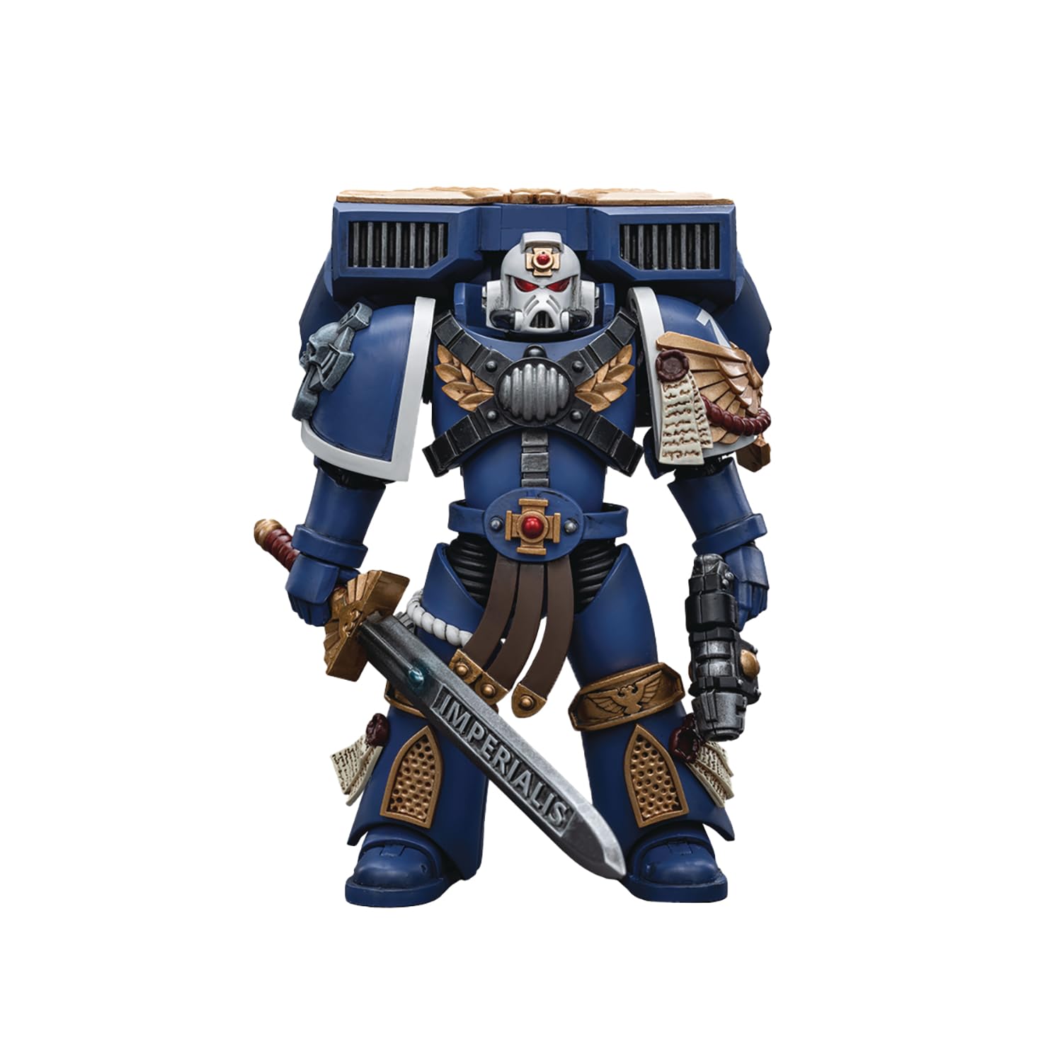 Bloomage Joytoy Tech - Warhammer 40K - Ultramarines Vanguard Veteran Sgt 1/18 Af