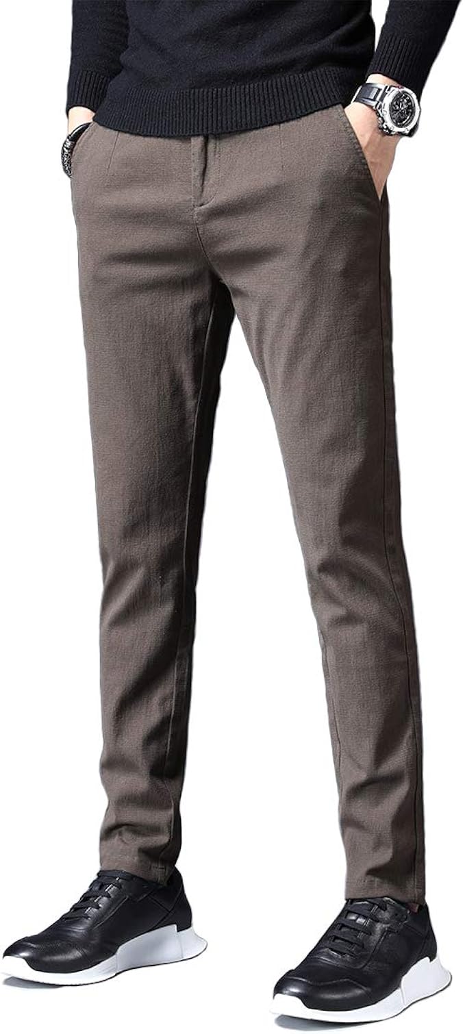 チノパン スキニー ロングパンツ メンズ ストレッチ スリム スキニー カラーパンツ 綿 メンズ ズボン ボトムス テーパード パンツ 美脚 細身 オールシーズン ロングパンツ 通販 Amazon