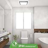 zemty 2 Pack 29cm 36W LED Ceiling Light 3240LM Daylight 6500K Waterproof view 3
