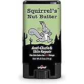 Squirrel's Nut Butter Travel Size Anti Chafe Stick | All Natural Chafe Prevention & Skin Care for Athletes, Runners & Adventu