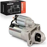 A-Premium Starter Motor, 12V 1.4KW 11 Teeth Clockwise | Compatible with Chevy Silverado 1500, Tahoe, Express, Suburban &amp; GMC Sierra, Savana, Yukon &amp; Cadillac Escalade &amp; Isuzu &amp; Saab
