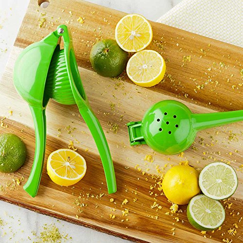 Met Lux Citrus Juicer, 1 Premium Lemon Juicer EasyToGrip Handle, Interlocking Design