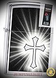 29074 Shining Religious Cross high Polish Chrome
