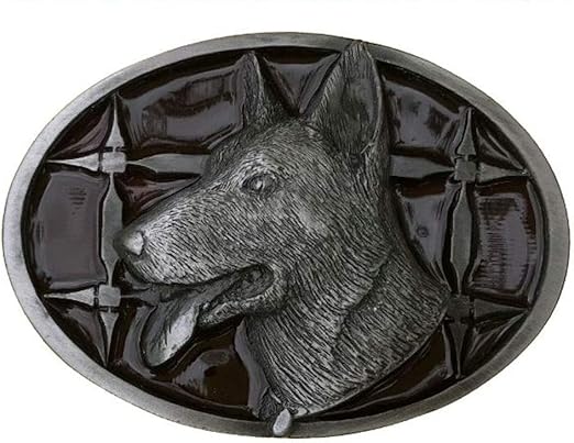 german shepherd belt buckle