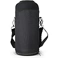 BUZIO Water Bottle Holder Carrying Pouch for 64oz 87oz 128oz Bottles - Carry, Protect and Insulate Your Flask with This Military Grade Carrier an Adjustable Padded Shoulder Strap