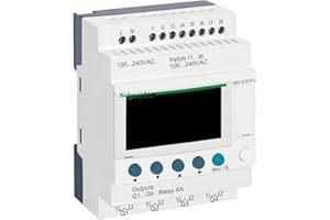 SCHNEIDER ELECTRIC Logic Relay, Input Voltage 100 - 240Vac