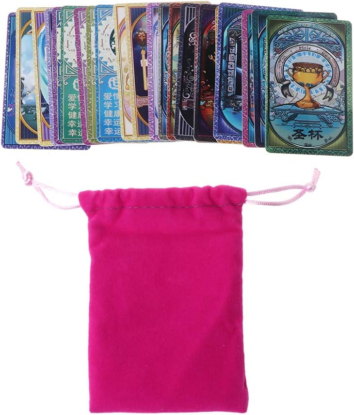 Geesy Creative PVC Waterproof Tarot Mythic Fate Divination For Fortune Card Games