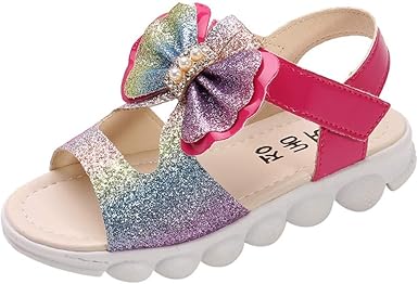 bling bow sandals