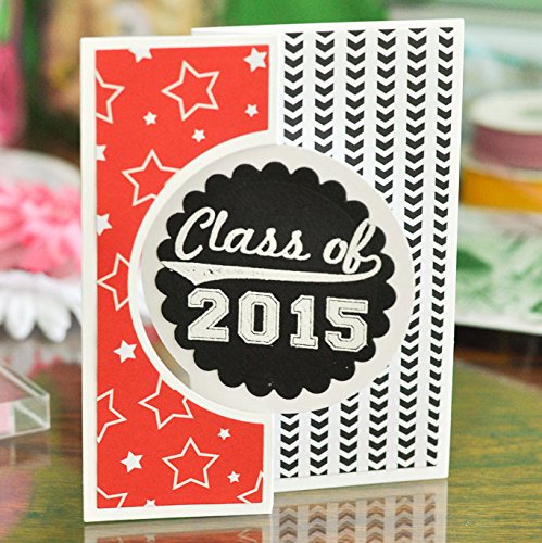 The Stamps of Life Graduation Stamps and Dies Combo Pack for Card Making Scrapbooking by Stephanie Barnard - Graduation2Celebrate and Graduation Dies