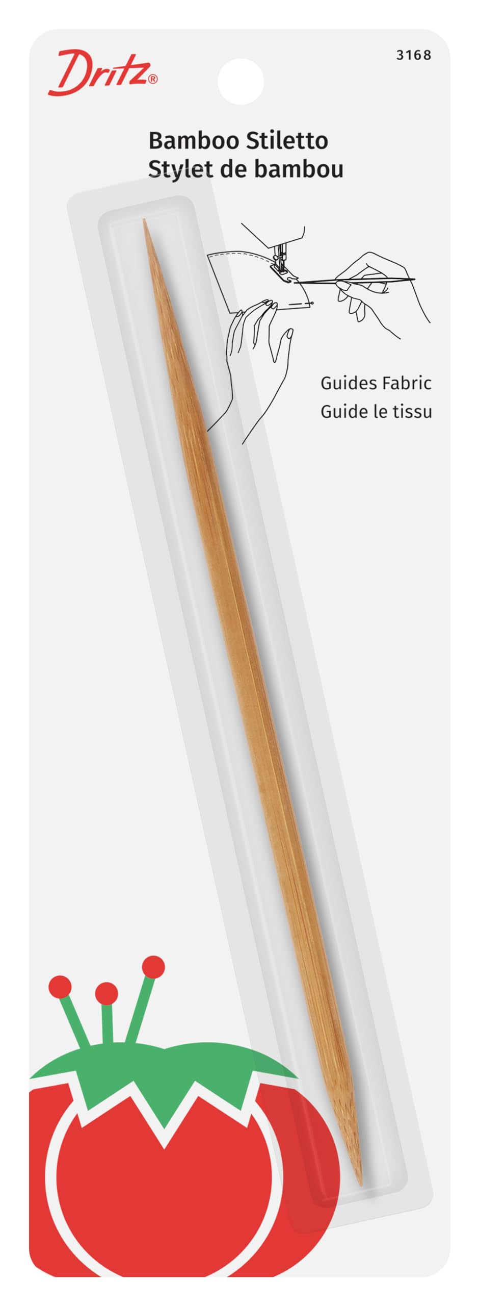 Dritz Wood Quilting Bamboo Stiletto