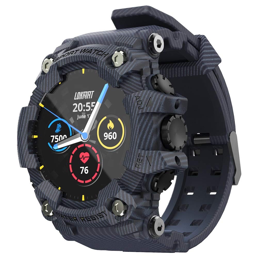Smart Watch Lokmat Attack 1.28 inch TFT LCD Screen Smart Watch, Support Sleep Monitor/Heart Rate Mon