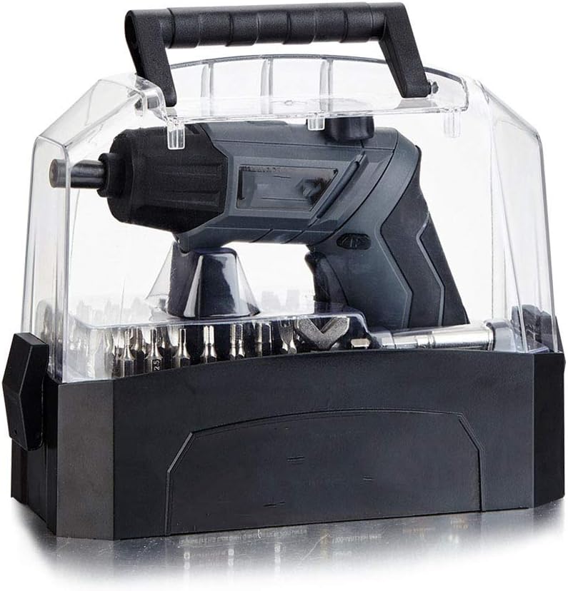 Akkuschrauber 3,6-V-Elektroschrauber Drehmoment 3,5 Nm 90 ° -Drehung, LED Licht, USB ...