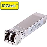 10 Gigabit SFP+ LC Multi-mode Transceiver, 10GBASE-SR Module for Cisco SFP-10G-SR, Ubiquiti UF-MM-10G, Mikrotik S+85DLC03D, D-Link, Supermicro, Netgear, TP-Link, Broadcom, Linksys (850nm, DDM, 300m)