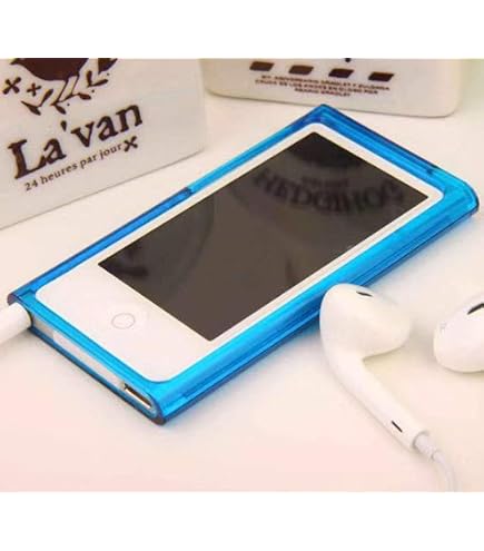 Coque De Protection TPU Souple Transparente Pour IPod Nano 7ème Génération | Couleur Verte Glossy | Protection Anti-rayures