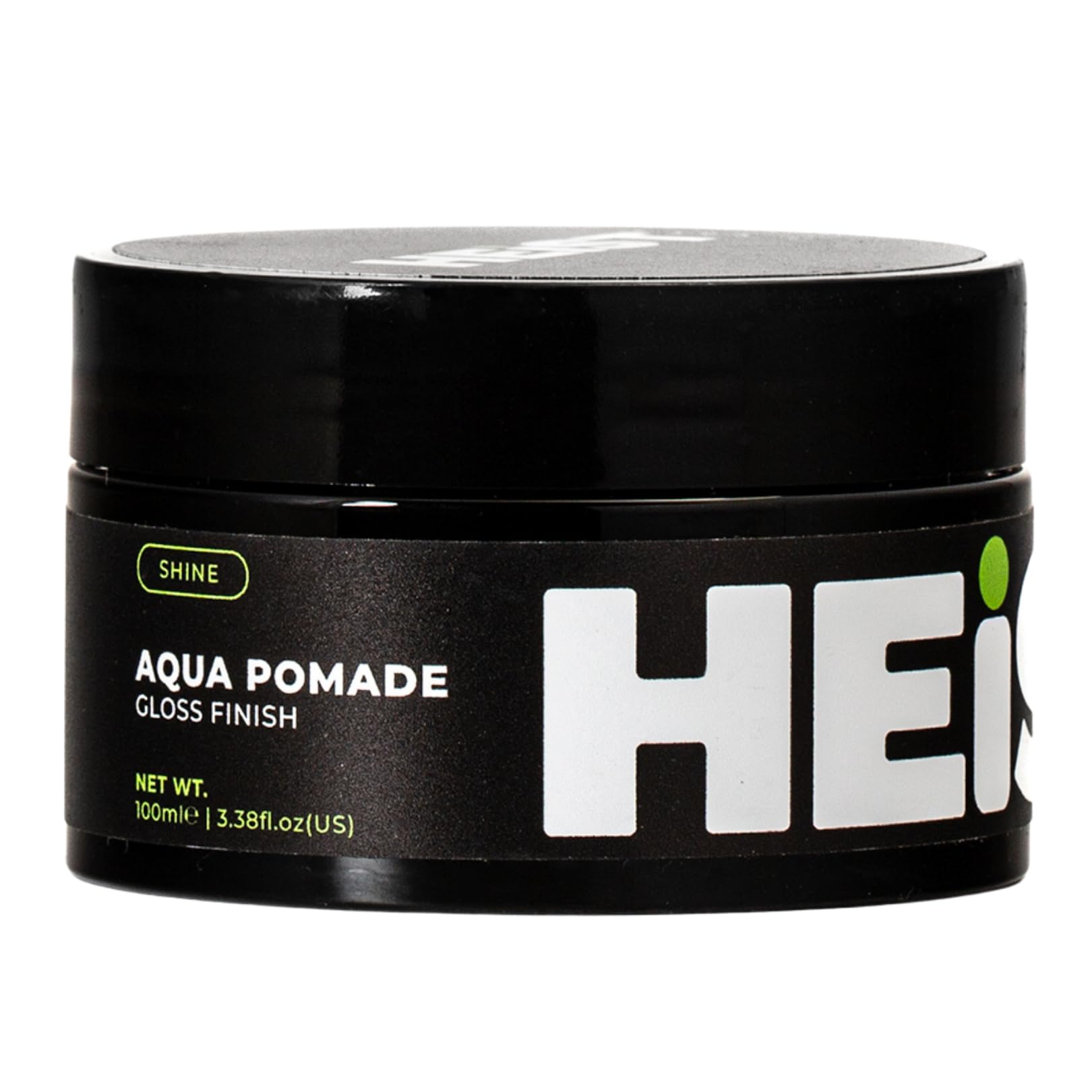 Heist Labs Aqua Pomade 100ml – Strong Hold Hair Styling Pomade for High Gloss Finish and All Hair Types