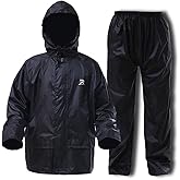 RainRider Rain Jacket Pants Suits for Men Women Waterproof Lightweight Rain Gear Workwear