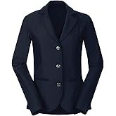 Kerrits Kids Affinity Aero Mesh Show Coat | Four-Way Stretch, Breathable, Classic Kids English Equestrian Competition Jacket, Hidden Zip, Machine Wash