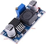 Akozon DC-DC Adjustable Step-down Converter Module 3.2V-35V to 1.25V-35V 3A 2pcs view 6