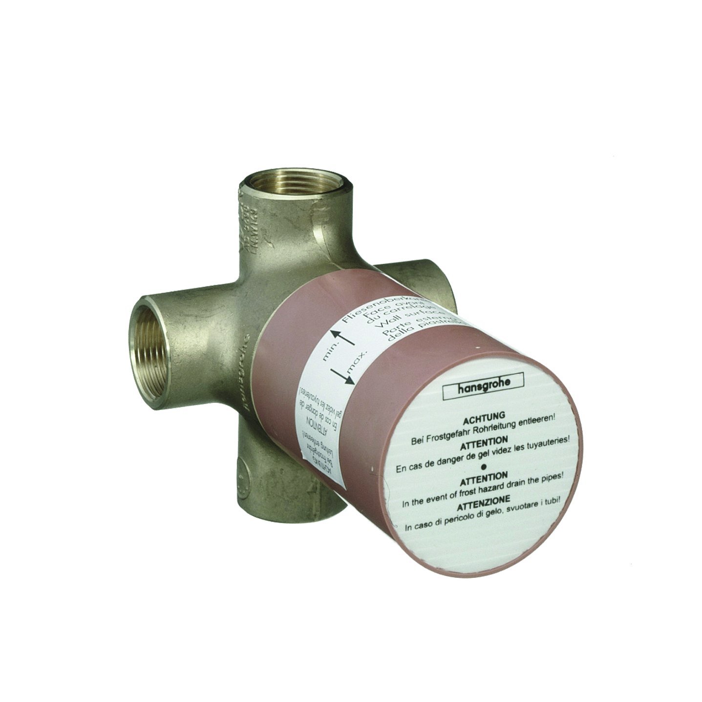 hansgrohe Basic Set for Quattro 3-Way Diverter Valve ¾"