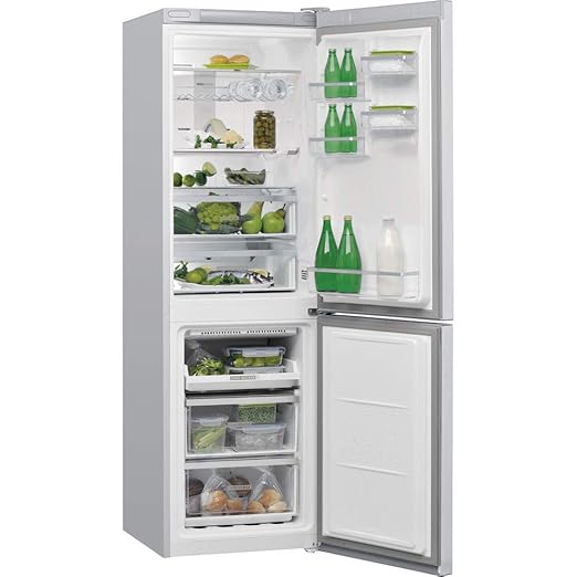 Whirlpool W7 831T MX Independiente 338 L A+++ Acero inoxidable ...