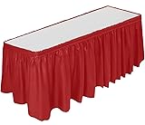 DecorRack Table Skirt, 29 in x 14 ft -BPA